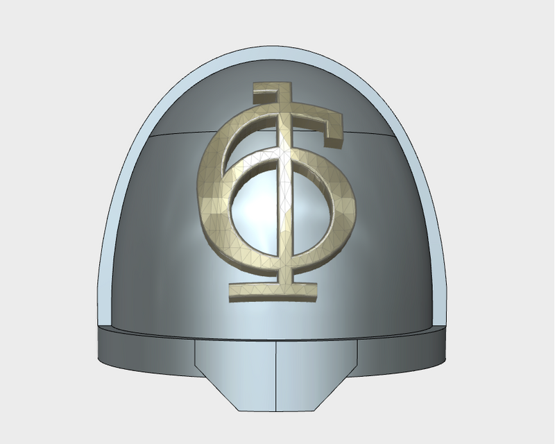 10x Ogothic #6 - G:11a Shoulder Pads