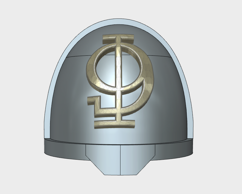 10x Ogothic #9 - G:11a Shoulder Pads