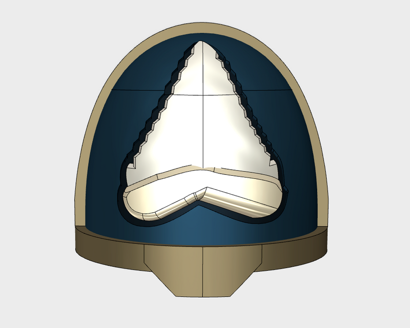 10x Shark Tooth - G:11a Shoulder Pads