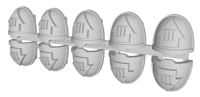 10x Tac-Arrow 1 / 3rd Squad - G:11a Shoulder Pads