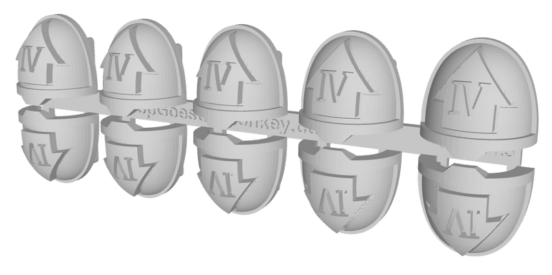 10x Tac-Arrow 1 / 4th Squad - G:11a Shoulder Pads