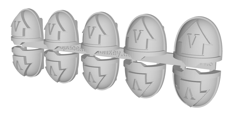 10x Tac-Arrow 1 / 5th Squad - G:11a Shoulder Pads