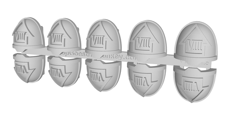 10x Tac-Arrow 2 / 8th Squad - G:11a Shoulder Pads