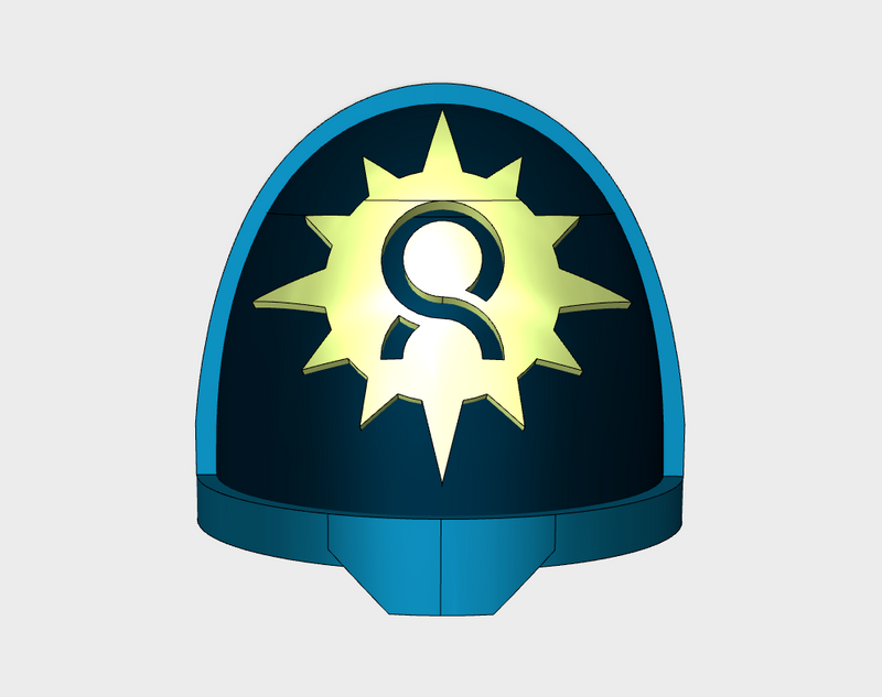 10x Auroran Suns - G:11a Shoulder Pads