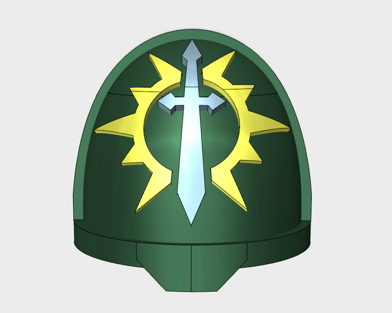 10x Consecrated Blades - G:11a Shoulder Pads