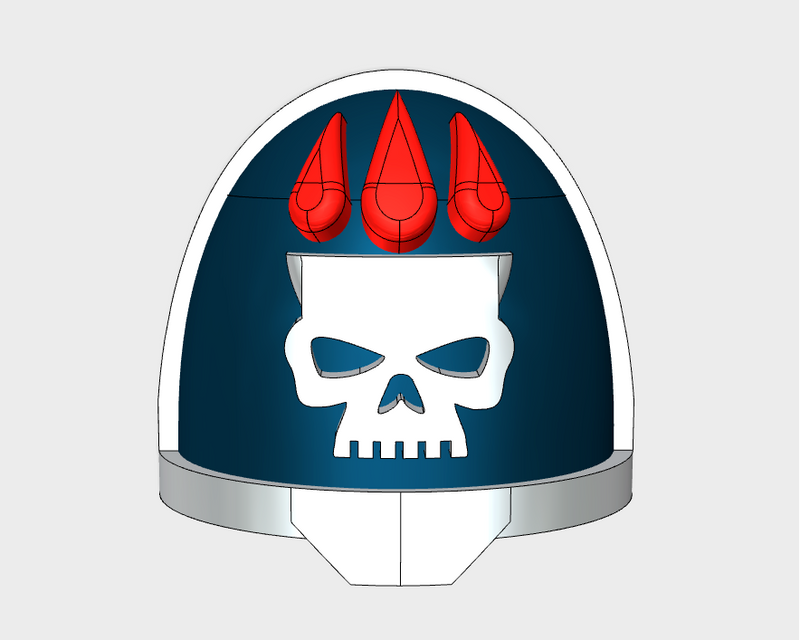 10x Crown of Blood - G:11a Shoulder Pads
