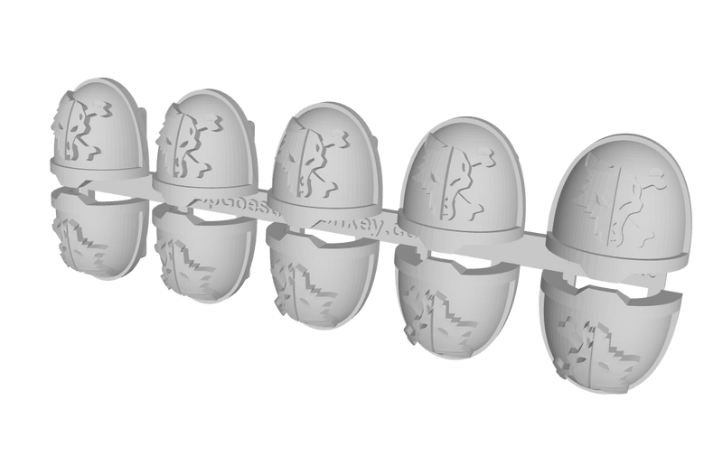 10x Death Hunters - G:11a Shoulder Pads