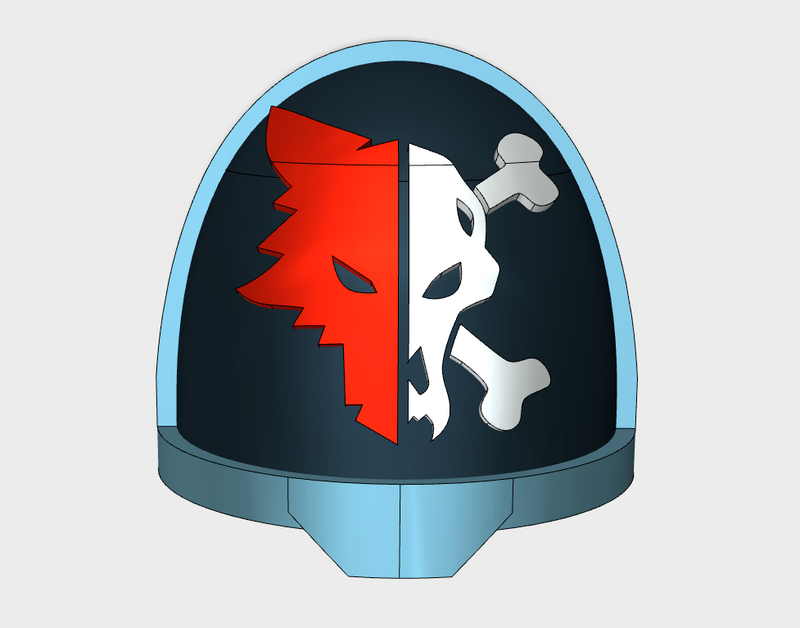 10x Death Hunters - G:11a Shoulder Pads