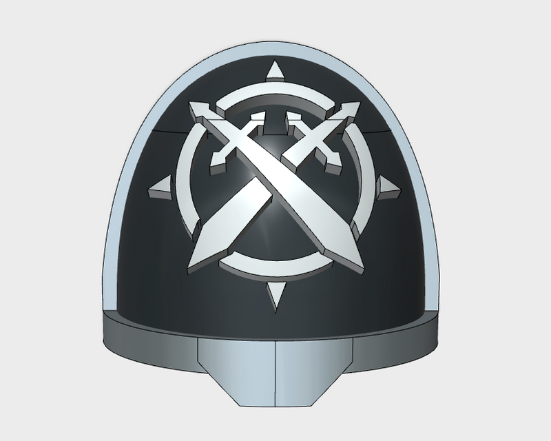 10x Death Knights - G:11a Shoulder Pads