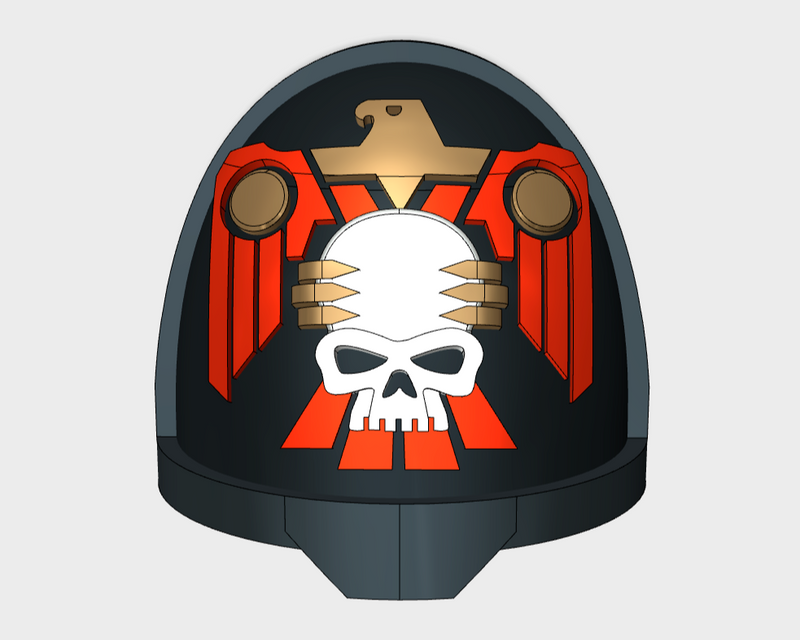 10x Hawk Raiders - G:11a Shoulder Pads