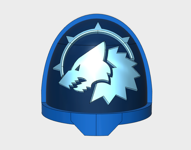 10x Midnight Hunters - G:11a Shoulder Pads