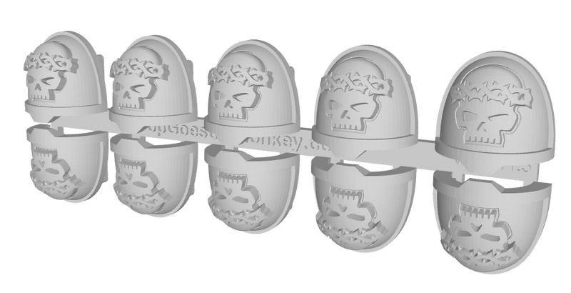 10x Penitent Lords - G:11a Shoulder Pads