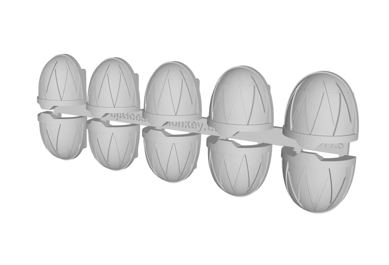 10x Sawtooth 2 - G:11a Shoulder Pads