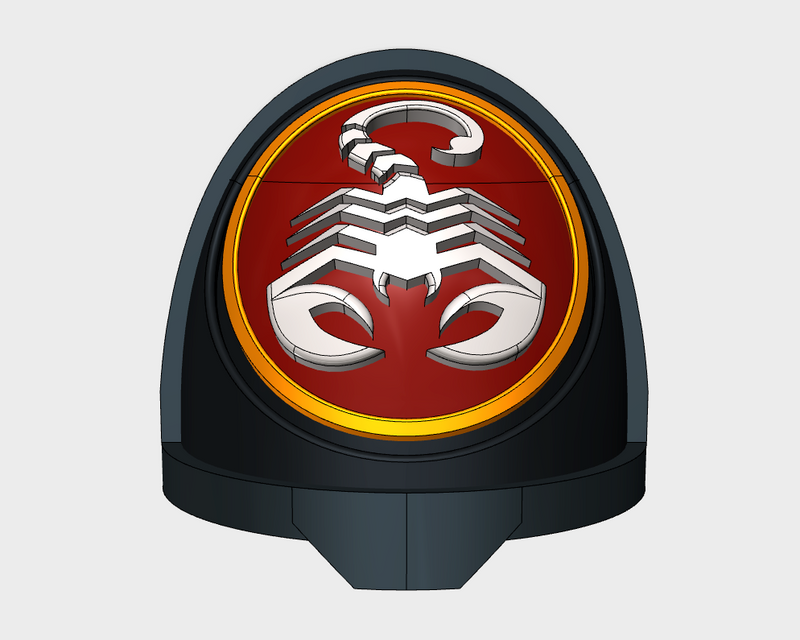 10x Scorpio Legion - G:11a Shoulder Pads