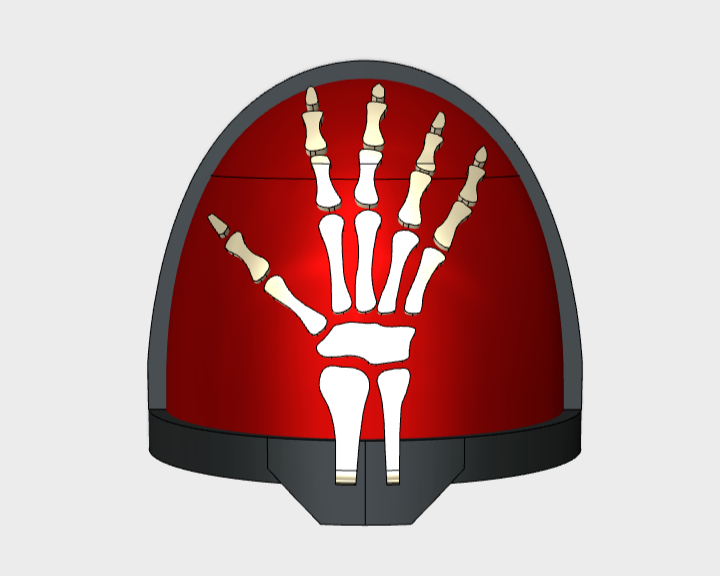 10x Skeletal Hand R - G:11a Shoulder Pads