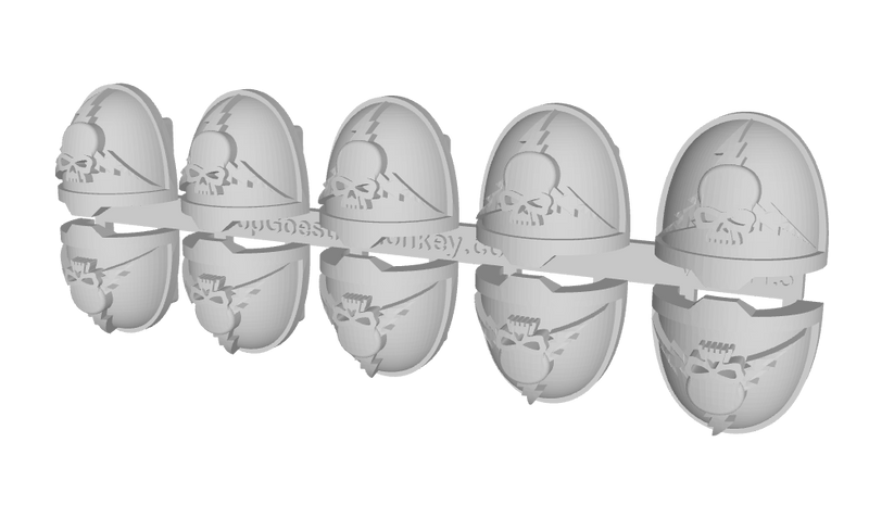 10x Storm Lords - G:11a Shoulder Pads