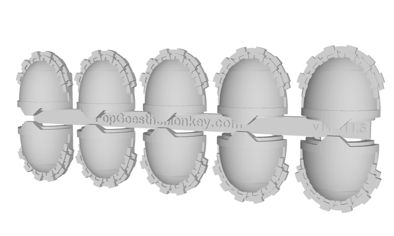10x Blank - G:11b Gearlock Shoulder Pads