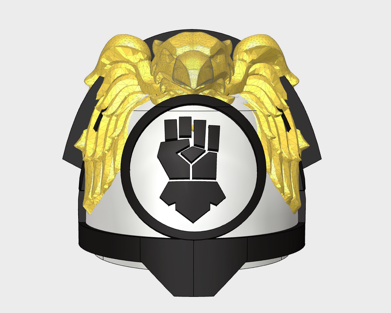 10x Kings Fist - G:11b Eagle Pauldrons