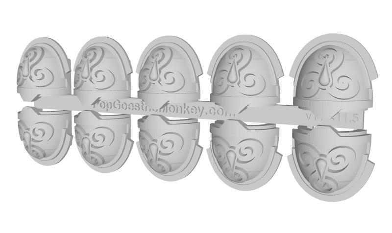 10x Fell Blooded - G:11b Shoulder Pads