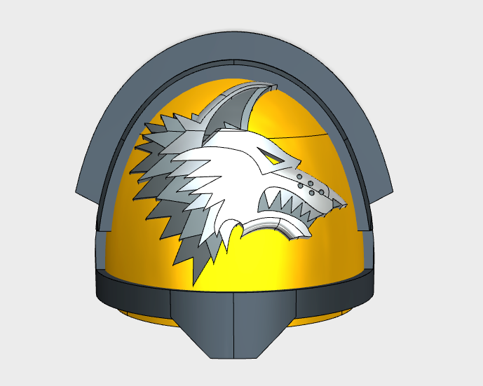 10x Shaggy Wolf - G:11b Right Shoulders