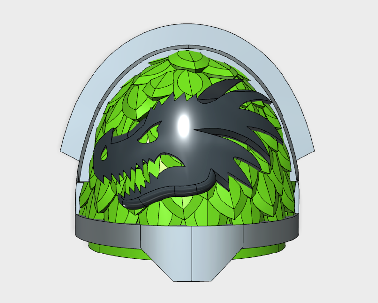 10x Dragon Head - G:11b Voidscale Shoulders