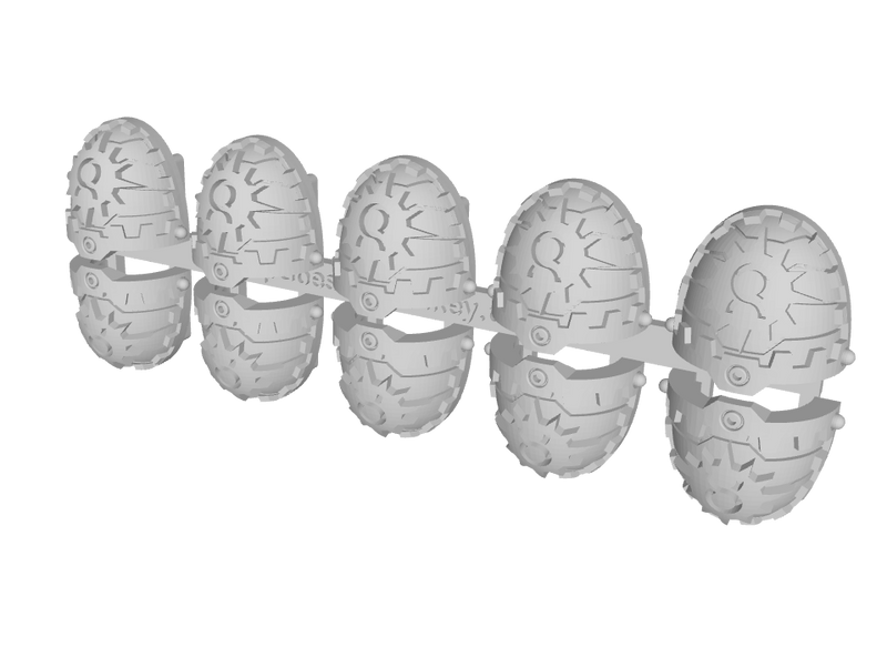 10x Auroran Suns - G:11ct Tech Pauldrons