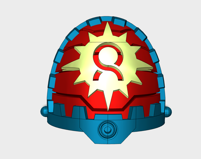 10x Auroran Suns - G:11ct Tech Pauldrons