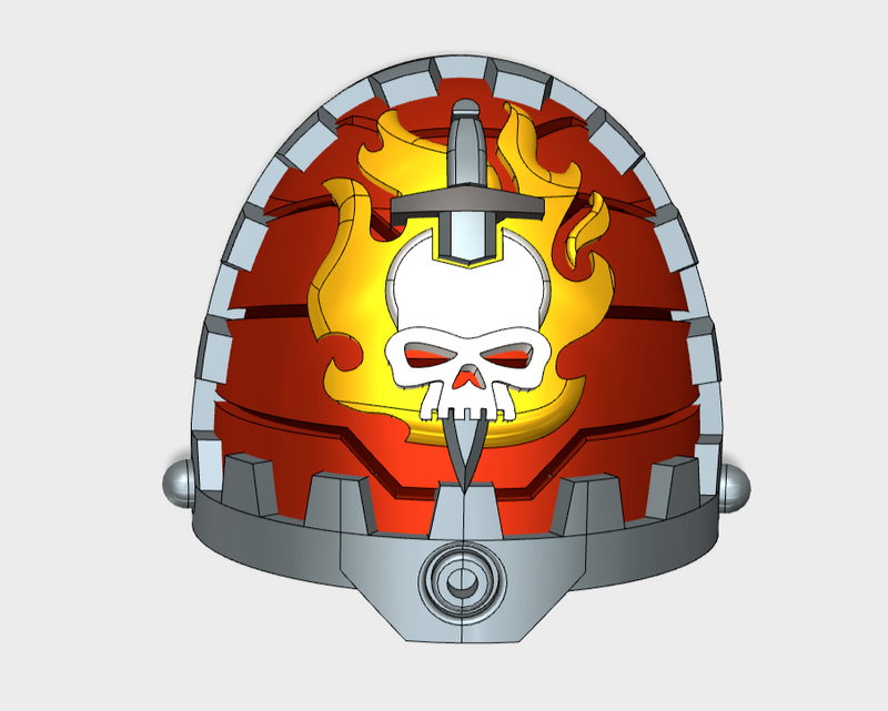 10x Ghosts of Nocturne - G:11ct Tech Pauldrons