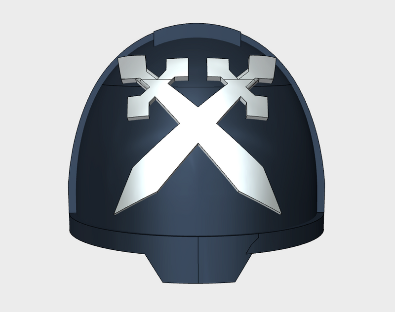 10x Covenant Guardians - G:13a Shoulder Pads