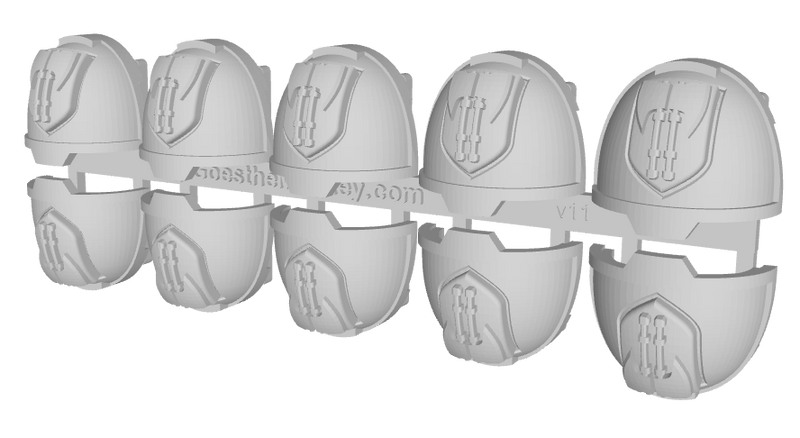 10x Executioners - G:13a Shoulder Pads