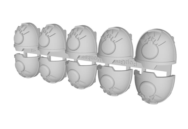 10x Gunny Bomb - G:13a Shoulder Pads