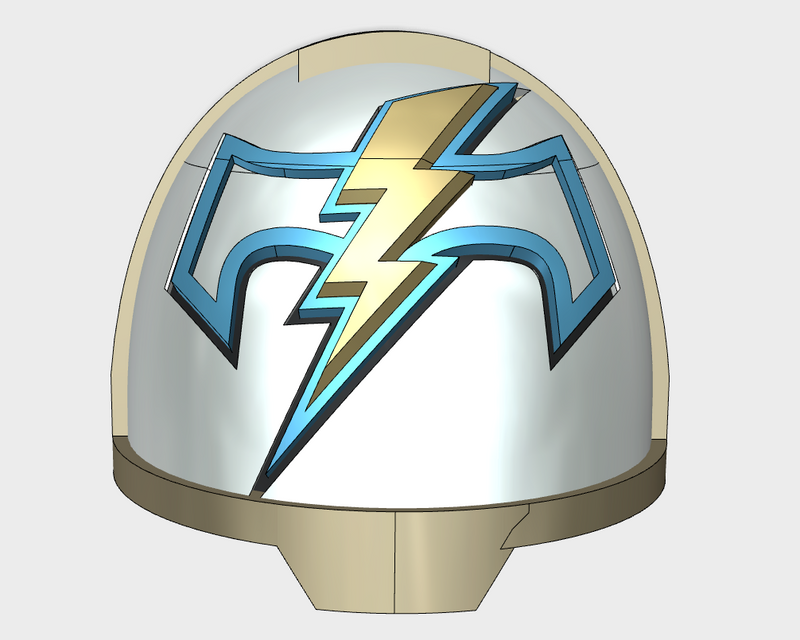10x Storm Scarred - G:13a Shoulder Pads
