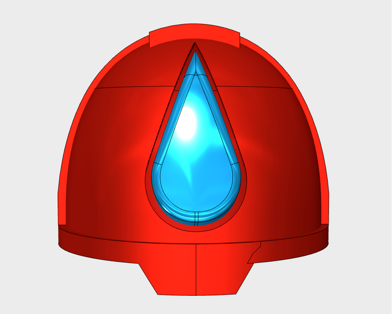10x Teardrop - G:13a Shoulder Pads