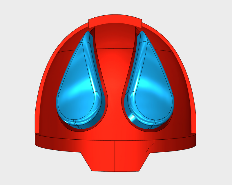 10x Two Drops - G:13a Shoulder Pads