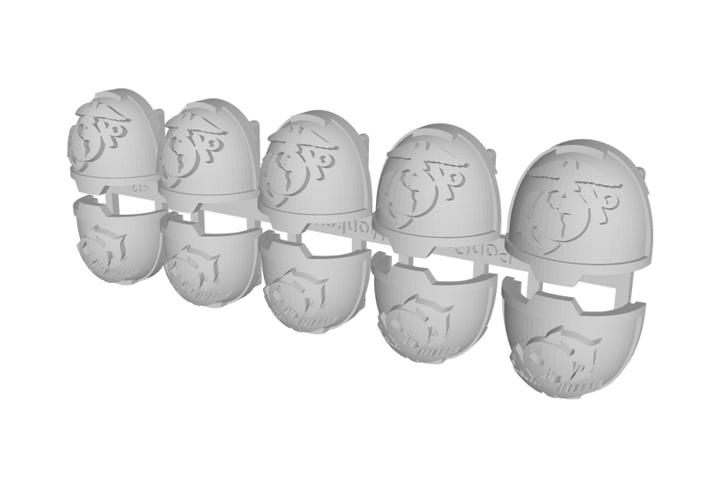 10x USMC - G:13a Shoulder Pads