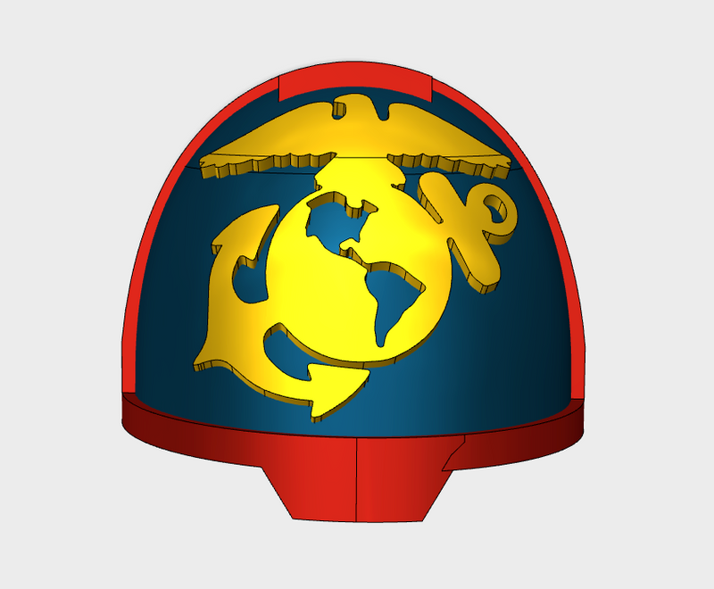 10x USMC - G:13a Shoulder Pads