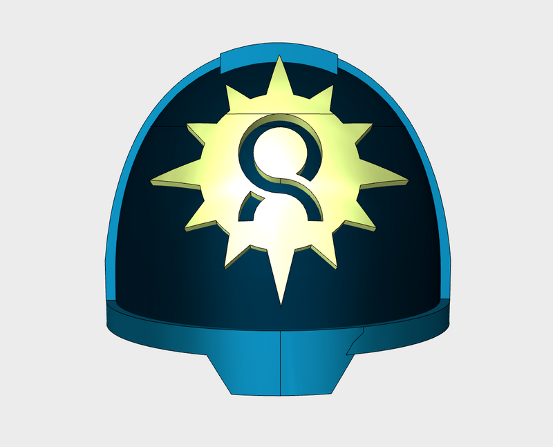 10x Auroran Suns - G:13a Shoulder Pads