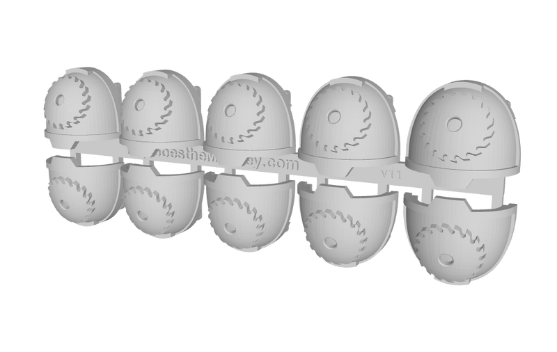 10x Buzzsaw - G:13a Shoulder Pads