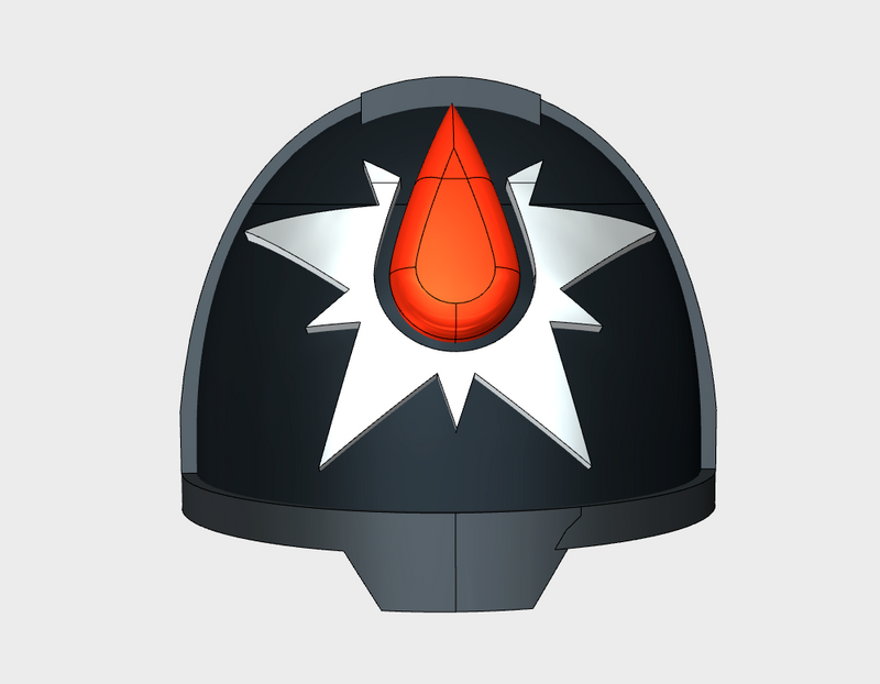 10x Celestial Sions - G:13a Shoulder Pads