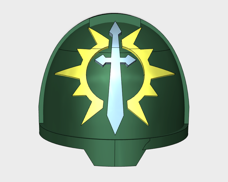 10x Consecrated Blades - G:13a Shoulder Pads