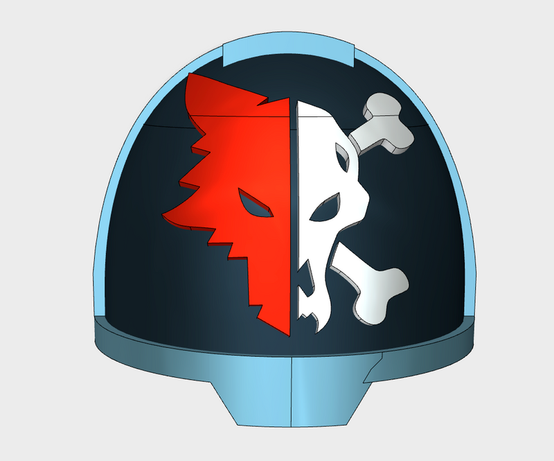 10x Death Hunters - G:13a Shoulder Pads