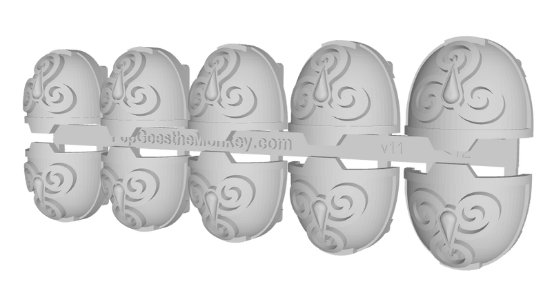 10x Fell Blooded - G:13a Shoulder Pads