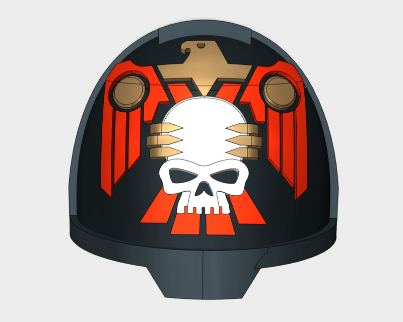 10x Hawk Raiders - G:13a Shoulder Pads
