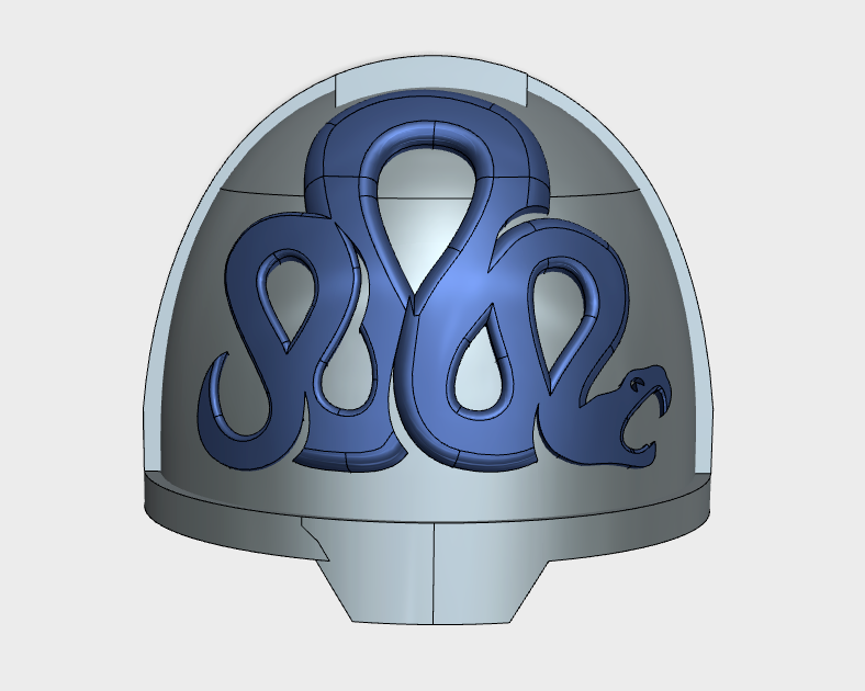 10x Iron Snakes - G:13a Right Shoulder Pads