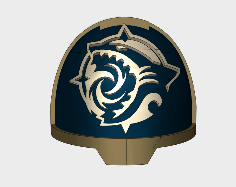 10x Leviathan Wardens - G:13a Shoulder Pads