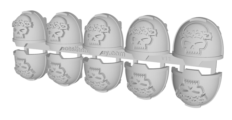 10x Penitent Lords - G:13a Shoulder Pads