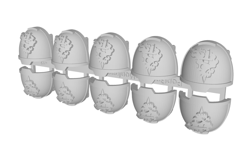 5x Phantom Corps - G:13a Left & Right Shoulders