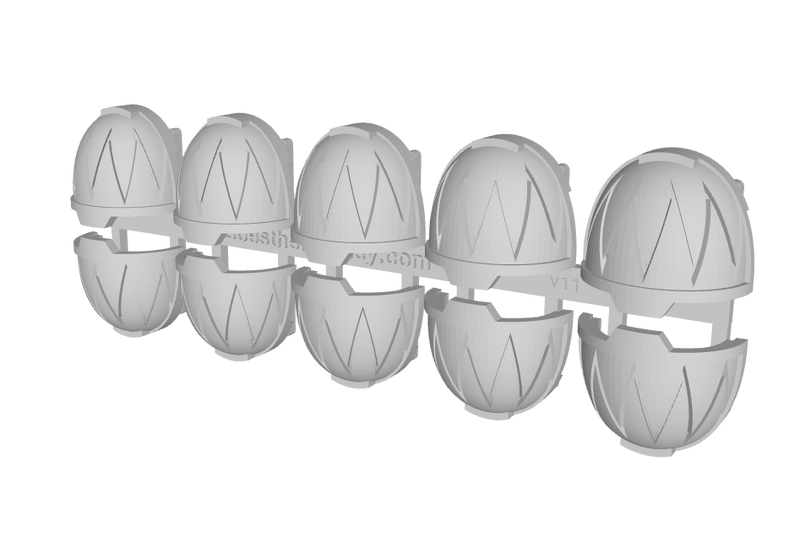 10x Sawtooth 2 - G:13a Shoulder Pads