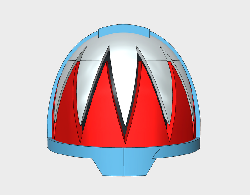 10x Sawtooth 2 - G:13a Shoulder Pads