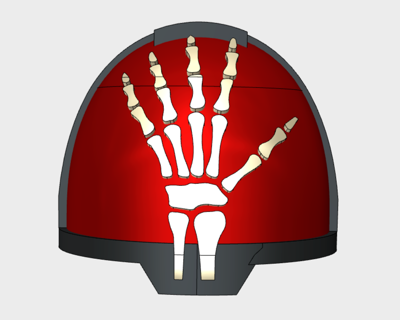 10x Skeletal Hand L - G:13a Shoulder Pads